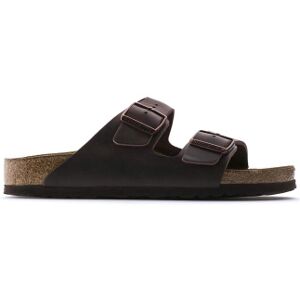 Birkenstock para mulher. 452763 Sandálias de couro Arizona Soft Footbed Oiled (Ajuste Estreito) castanho (40), Marrom, Plano, Nenhum, Casual Birkenstock para mulher. 452763 Sandálias de couro Arizona Soft Footbed Oiled (Ajuste Estreito) castanho (40), Marrom, Plano, Nenhum, Casual