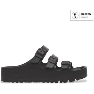 Birkenstock para mulher. 1029738 Sandálias Florida III (Ajuste Estreito) preto (40), 3 a 5cm, Nenhum, Casual Birkenstock para mulher. 1029738 Sandálias Florida III (Ajuste Estreito) preto (40), 3 a 5cm, Nenhum, Casual