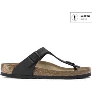 Birkenstock para mulher. 43693 Sandálias Gizeh Birko-Flor (Ajuste Estreito) preto (38), Plano, Nenhum, Casual Birkenstock para mulher. 43693 Sandálias Gizeh Birko-Flor (Ajuste Estreito) preto (38), Plano, Nenhum, Casual