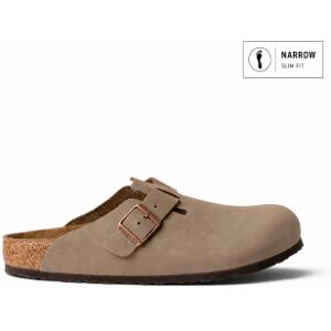 Birkenstock unisex. 960813 Tamancos Boston Leo (Ajuste Estreito) castanho (36), Marrom, Plano, Nenhum, Casual Birkenstock unisex. 960813 Tamancos Boston Leo (Ajuste Estreito) castanho (36), Marrom, Plano, Nenhum, Casual