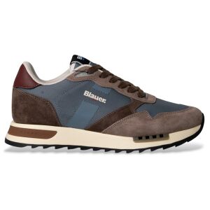 Blauer para homem. S6RYDER01 Sapatilhas Ryder01 azul (45), Plano, Cordão, Casual Blauer para homem. S6RYDER01 Sapatilhas Ryder01 azul (45), Plano, Cordão, Casual