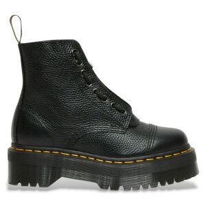 Dr Martens para mulher. 22564001 Botas de couro Sinclair pretas (39), Preto, 3 a 5cm, Zíper, Casual Dr Martens para mulher. 22564001 Botas de couro Sinclair pretas (39), Preto, 3 a 5cm, Zíper, Casual