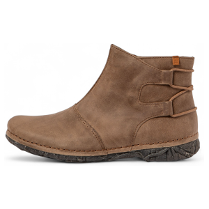 El Naturalista para mulher. 2N91712LY005_020 Botins em pele N917 Arizona bege (37), Couro, Plano, Nenhum, Clássico El Naturalista para mulher. 2N91712LY005_020 Botins em pele N917 Arizona bege (37), Couro, Plano, Nenhum, Clássico