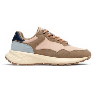 HOFF unisex. 22435603 Tênis de Couro City Mkii Nairobi castanho (41), Marrom, Bege, Plano, Cordão, Casual HOFF unisex. 22435603 Tênis de Couro City Mkii Nairobi castanho (41), Marrom, Bege, Plano, Cordão, Casual