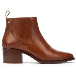 Martinelli para mulher. 1603-A922C Botins em pele Zinnia castanha (40), Couro, Marrom, 5 a 8cm, Nenhum, Casual Martinelli para mulher. 1603-A922C Botins em pele Zinnia castanha (40), Couro, Marrom, 5 a 8cm, Nenhum, Casual