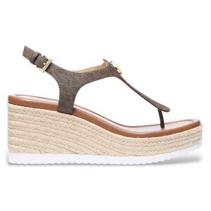 Michael Kors para mulher. 40S6VAMS1B Cunhas com logótipo castanho (38), Marrom, 5 a 8cm, Fivela, Casual Michael Kors para mulher. 40S6VAMS1B Cunhas com logótipo castanho (38), Marrom, 5 a 8cm, Fivela, Casual