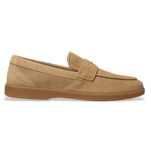 Michael Kors para homem. 42S6HUFS1S Mocassins de couro castanho Huf (43.5), Marrom, Plano, Nenhum, Casual, Sapatos de Festa, Clássico Michael Kors para homem. 42S6HUFS1S Mocassins de couro castanho Huf (43.5), Marrom, Plano, Nenhum, Casual, Sapatos de Festa, Clássico