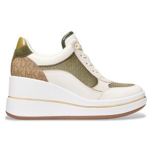 Michael Kors para mulher. 43F5EMFS5L Chinelo Emmy em pele bege (40), Couro, 5 a 8cm, Cordão, Casual Michael Kors para mulher. 43F5EMFS5L Chinelo Emmy em pele bege (40), Couro, 5 a 8cm, Cordão, Casual