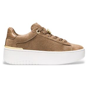 Michael Kors para mulher. 43F5DTFS1S Chinelos de couro castanhos Dottie (40), Marrom, 3 a 5cm, Cordão, Casual Michael Kors para mulher. 43F5DTFS1S Chinelos de couro castanhos Dottie (40), Marrom, 3 a 5cm, Cordão, Casual