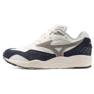 Mizuno para homem. D1GA2369 Sapatos de couro Contender S branco, azul (40), Plano, Camurça, Cordão, Casual Mizuno para homem. D1GA2369 Sapatos de couro Contender S branco, azul (40), Plano, Camurça, Cordão, Casual