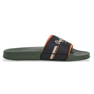 Pepe Jeans para homem. PMS700019 Chinelos de dedo verdes Slider Glam (44), Plano, Nenhum, Beachwear Pepe Jeans para homem. PMS700019 Chinelos de dedo verdes Slider Glam (44), Plano, Nenhum, Beachwear