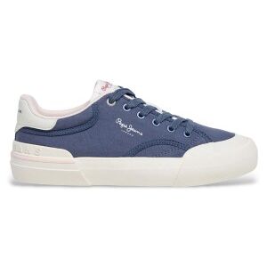Pepe Jeans para mulher. PLS300017 Tênis Taylor Basic marinho (40), Azul, Tecido, Plano, Cordão, Casual Pepe Jeans para mulher. PLS300017 Tênis Taylor Basic marinho (40), Azul, Tecido, Plano, Cordão, Casual