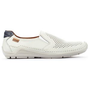 Pikolinos para homem. 06H-3126 Mocassins em pele dos Açores em branco (39), Couro, Plano, Nenhum, Casual Pikolinos para homem. 06H-3126 Mocassins em pele dos Açores em branco (39), Couro, Plano, Nenhum, Casual