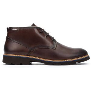 Pikolinos para homem. M7D-8054C1 Sapatos de couro Alarcon castanho-escuro (45), Marrom, Plano, Cordão, Casual Pikolinos para homem. M7D-8054C1 Sapatos de couro Alarcon castanho-escuro (45), Marrom, Plano, Cordão, Casual