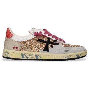 Premiata para homem. BSKTCLAD Chinelos de couro rosa Clayd Var (38), Plano, Cordão, Casual Premiata para homem. BSKTCLAD Chinelos de couro rosa Clayd Var (38), Plano, Cordão, Casual