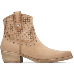 Refresh para mulher. 17504201-BEIGE Botins 175042 bege (37), 3 a 5cm, Zíper, Casual Refresh para mulher. 17504201-BEIGE Botins 175042 bege (37), 3 a 5cm, Zíper, Casual