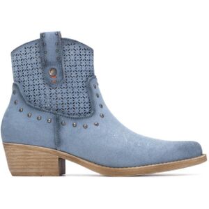 Refresh para mulher. 17504203-JEANS Botins 175042 azul (36), 3 a 5cm, Zíper, Casual Refresh para mulher. 17504203-JEANS Botins 175042 azul (36), 3 a 5cm, Zíper, Casual