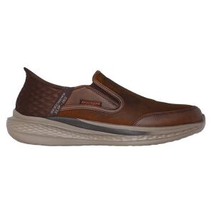 Skechers para homem. 205237 Slip-ins Slade Cooper Chinelos castanhos (44), Marrom, Plano, Nenhum, Casual Skechers para homem. 205237 Slip-ins Slade Cooper Chinelos castanhos (44), Marrom, Plano, Nenhum, Casual