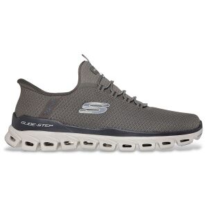 Skechers para homem. 233010 Chinelos Glide Step Noxus castanho-esverdeado (44), Marrom, Plano, Cordão, Casual Skechers para homem. 233010 Chinelos Glide Step Noxus castanho-esverdeado (44), Marrom, Plano, Cordão, Casual