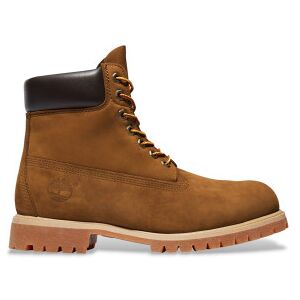 Timberland para homem. TB172066EBL1 Botas de couro 6 Inch Premium castanhas (45 W), Marrom, Plano, Cordão, Casual Timberland para homem. TB172066EBL1 Botas de couro 6 Inch Premium castanhas (45 W), Marrom, Plano, Cordão, Casual