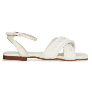 Valentino para mulher. 91D2542NAP Sandálias Dres em pele bege (41), Couro, Plano, 1 a 3cm, Fivela, Casual Valentino para mulher. 91D2542NAP Sandálias Dres em pele bege (41), Couro, Plano, 1 a 3cm, Fivela, Casual