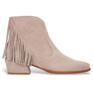 Wonders para mulher. D-2005 Botins em pele FEI 05 taupe (38), Couro, 1 a 3cm, Casual Wonders para mulher. D-2005 Botins em pele FEI 05 taupe (38), Couro, 1 a 3cm, Casual