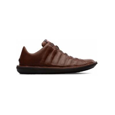 Camper para homem. 18751-049 Chinelos de couro de escaravelho castanho (44), Marrom, Plano, Nenhum, Casual Camper para homem. 18751-049 Chinelos de couro de escaravelho castanho (44), Marrom, Plano, Nenhum, Casual