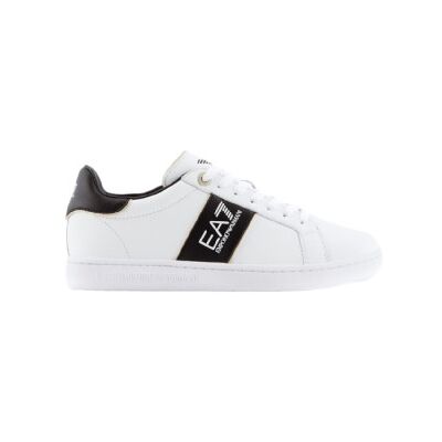 EA7 unisex. X8X102_XK346 Sapatilhas clássicas em pele branca (36), Couro, Branco, Plano, Cordão, Casual EA7 unisex. X8X102_XK346 Sapatilhas clássicas em pele branca (36), Couro, Branco, Plano, Cordão, Casual