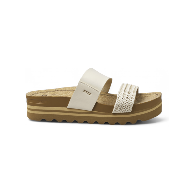 Reef para mulher. CI8095 Sandálias Cushion Vista Hi bege (40), 3 a 5cm, Nenhum, Casual Reef para mulher. CI8095 Sandálias Cushion Vista Hi bege (40), 3 a 5cm, Nenhum, Casual
