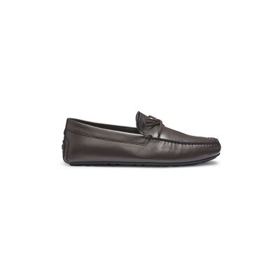 BOSS para homem. 50557676 Mocassins de Pele Noel castanho (43), Couro, Marrom, Plano, Nenhum, Casual BOSS para homem. 50557676 Mocassins de Pele Noel castanho (43), Couro, Marrom, Plano, Nenhum, Casual