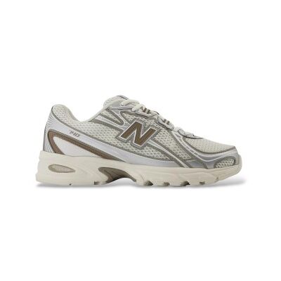 New Balance unisex. U740V2 Tênis 740 branco sujo (38), Plano, Cordão, Casual, Mesh New Balance unisex. U740V2 Tênis 740 branco sujo (38), Plano, Cordão, Casual, Mesh
