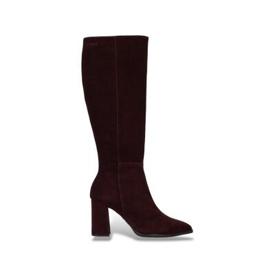 Wonders para mulher. M-5442 Botas de Couro Charme grená (40), 3 a 5cm, Zíper, Casual Wonders para mulher. M-5442 Botas de Couro Charme grená (40), 3 a 5cm, Zíper, Casual