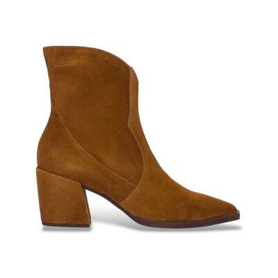 Wonders para mulher. M-6402 Botas de Couro Charme castanho (37), Marrom, 3 a 5cm, Zíper, Casual Wonders para mulher. M-6402 Botas de Couro Charme castanho (37), Marrom, 3 a 5cm, Zíper, Casual