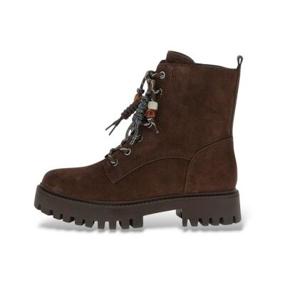 Guess para mulher. FLFFIZSUE10 Botins de Couro Fizzle castanho (41), Marrom, 3 a 5cm, Zíper, Casual Guess para mulher. FLFFIZSUE10 Botins de Couro Fizzle castanho (41), Marrom, 3 a 5cm, Zíper, Casual