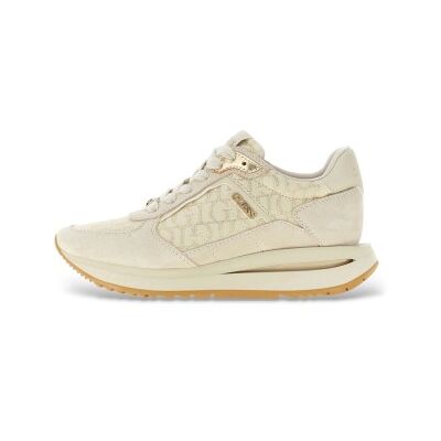 Guess para mulher. FLTEG5LEA12 Tênis Energy bege (41), Plano, Cordão, Casual, Pele Guess para mulher. FLTEG5LEA12 Tênis Energy bege (41), Plano, Cordão, Casual, Pele