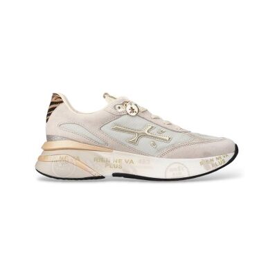 Premiata para mulher. MOERUND Tênis Moerund bege (38), Plano, Cordão, Casual Premiata para mulher. MOERUND Tênis Moerund bege (38), Plano, Cordão, Casual