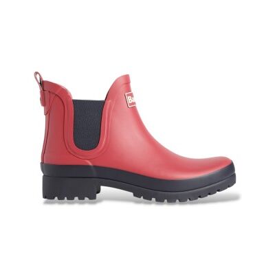 Barbour para mulher. LRF0091 Botas Mallow Chelsea Welly framboesa (39), Vermelho, Plano, Nenhum, Casual, Ao ar livre Barbour para mulher. LRF0091 Botas Mallow Chelsea Welly framboesa (39), Vermelho, Plano, Nenhum, Casual, Ao ar livre