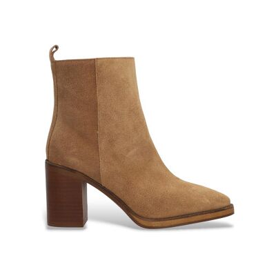 Alpe para mulher. 522111 Botas de couro Camden castanhas (41), Marrom, 5 a 8cm, Zíper, Casual Alpe para mulher. 522111 Botas de couro Camden castanhas (41), Marrom, 5 a 8cm, Zíper, Casual