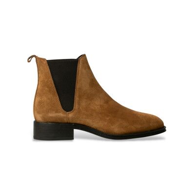 Alpe para mulher. 234911 Botins de couro Couture (37), Marrom, 3 a 5cm, Zíper, Casual Alpe para mulher. 234911 Botins de couro Couture (37), Marrom, 3 a 5cm, Zíper, Casual