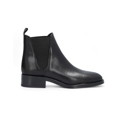 Alpe para mulher. 234917 Botas de couro de alta costura pretas (37), Preto, 3 a 5cm, Nenhum, Casual Alpe para mulher. 234917 Botas de couro de alta costura pretas (37), Preto, 3 a 5cm, Nenhum, Casual