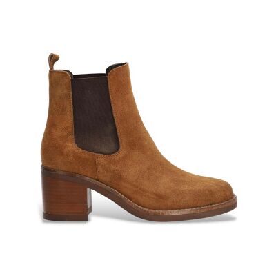 Alpe para mulher. 553111 Botins Dakota em pele castanha (39), Couro, Marrom, 3 a 5cm, Nenhum, Casual Alpe para mulher. 553111 Botins Dakota em pele castanha (39), Couro, Marrom, 3 a 5cm, Nenhum, Casual