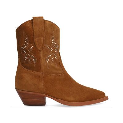 Alpe para mulher. 554411 Botins Wester em pele castanha (39), Couro, Marrom, 3 a 5cm, Zíper, Casual Alpe para mulher. 554411 Botins Wester em pele castanha (39), Couro, Marrom, 3 a 5cm, Zíper, Casual