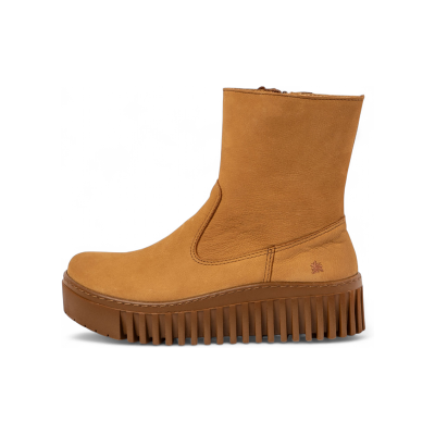 Art para mulher. 1153114ZM003_024 Botins em pele 1531 Brighton castanho (40), Couro, Marrom, 3 a 5cm, Zíper, Casual Art para mulher. 1153114ZM003_024 Botins em pele 1531 Brighton castanho (40), Couro, Marrom, 3 a 5cm, Zíper, Casual