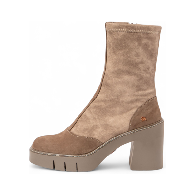 Art para mulher. 1197312TI003_020 Botins em pele 1973 Berna bege (37), 8 a 10cm, Zíper, Casual Art para mulher. 1197312TI003_020 Botins em pele 1973 Berna bege (37), 8 a 10cm, Zíper, Casual