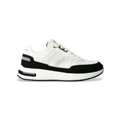A X Armani Exchange para homem. XUX090XV276M0017 Sapatilhas casuais brancas (41), Branco, Plano, Cordão, Casual A X Armani Exchange para homem. XUX090XV276M0017 Sapatilhas casuais brancas (41), Branco, Plano, Cordão, Casual