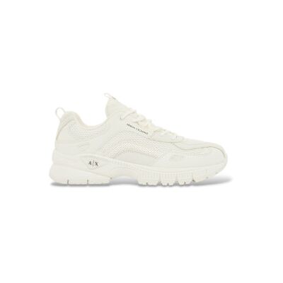 A X Armani Exchange para homem. XM002623AF22829M0107 Sapatilhas Misto em branco (41), Plano, Cordão, Casual A X Armani Exchange para homem. XM002623AF22829M0107 Sapatilhas Misto em branco (41), Plano, Cordão, Casual