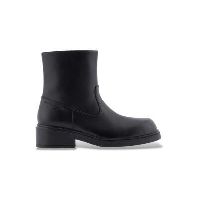 A X Armani Exchange para mulher. XW002209AF17474UC001 Botas Moderno preto (40), Plano, Zíper, Casual A X Armani Exchange para mulher. XW002209AF17474UC001 Botas Moderno preto (40), Plano, Zíper, Casual