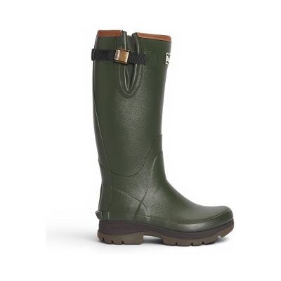 Barbour para mulher. LRF0063 Botas de água Tempest verde (38), Plano, Nenhum, Fivela, Casual, Ao ar livre Barbour para mulher. LRF0063 Botas de água Tempest verde (38), Plano, Nenhum, Fivela, Casual, Ao ar livre