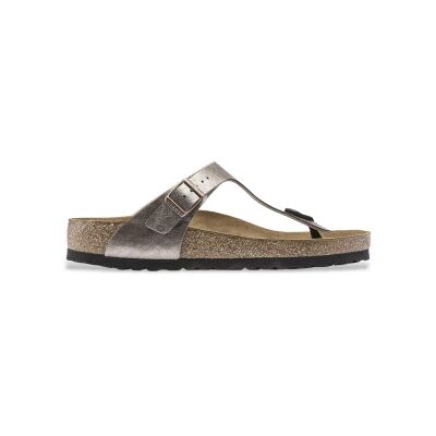 Birkenstock para mulher. 1016144 Sandálias Gizeh Birko-Flor (Ajuste Regular) taupe (36), Plano, Nenhum, Casual Birkenstock para mulher. 1016144 Sandálias Gizeh Birko-Flor (Ajuste Regular) taupe (36), Plano, Nenhum, Casual