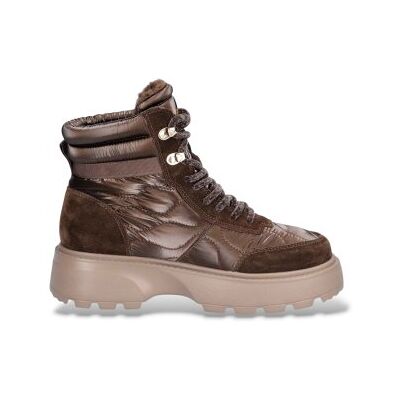 Blauer para mulher. F6BLANCA03 Botas de couro Blanca03 bronze (37), Plano, Cordão, Zíper, Casual Blauer para mulher. F6BLANCA03 Botas de couro Blanca03 bronze (37), Plano, Cordão, Zíper, Casual